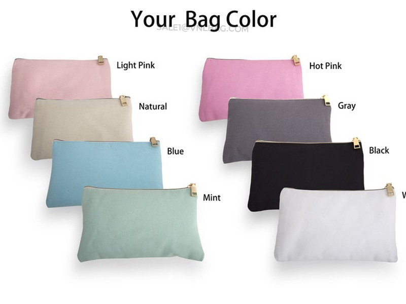 Canvas pouch bag 4